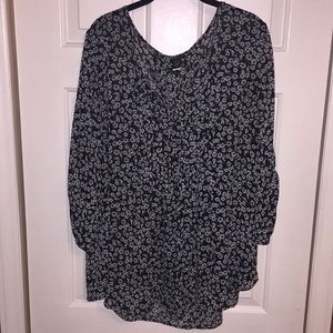 Torrid Pin tuck Blouse